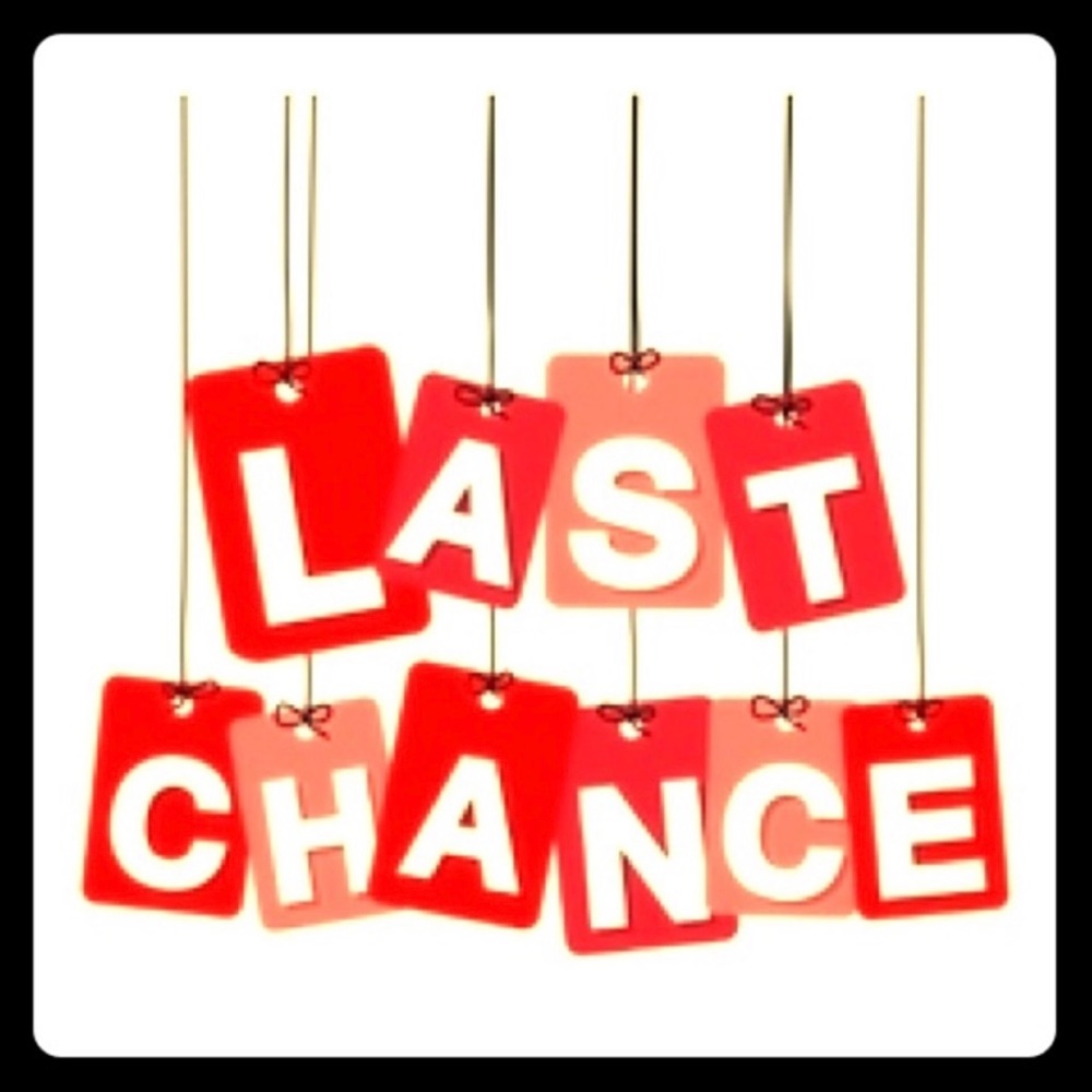 LAST DAY on several items